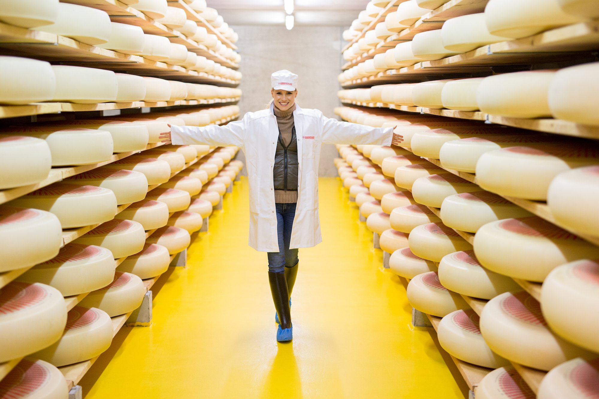 Swiss Emmentaler AOP raw milk cheese The Red Cow