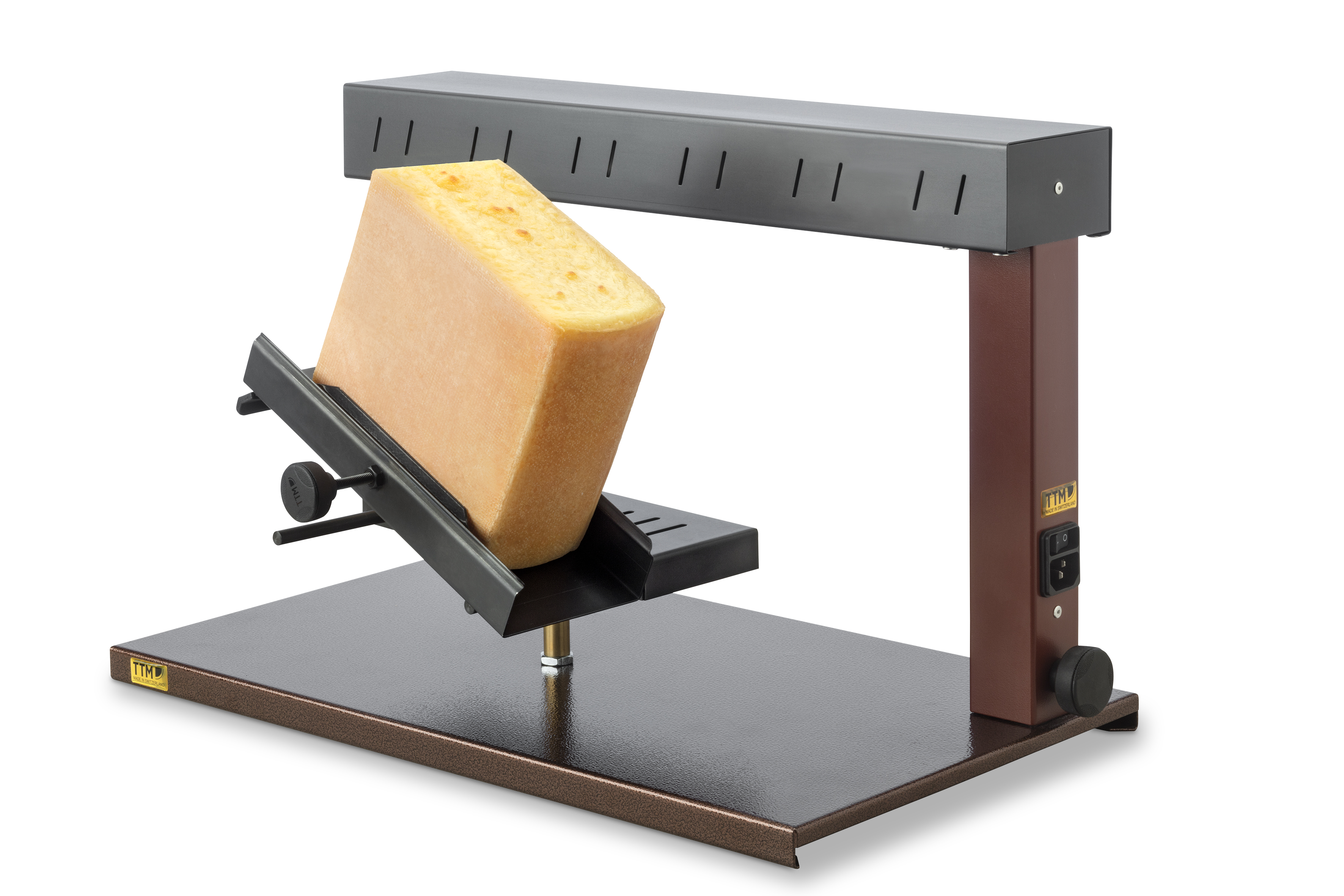 Ambiance – Raclette machine for 1/2 wheels | The Red Cow