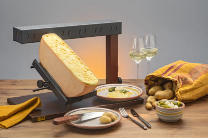 Ambiance - Raclette machine for 1/2 wheels | The Red Cow