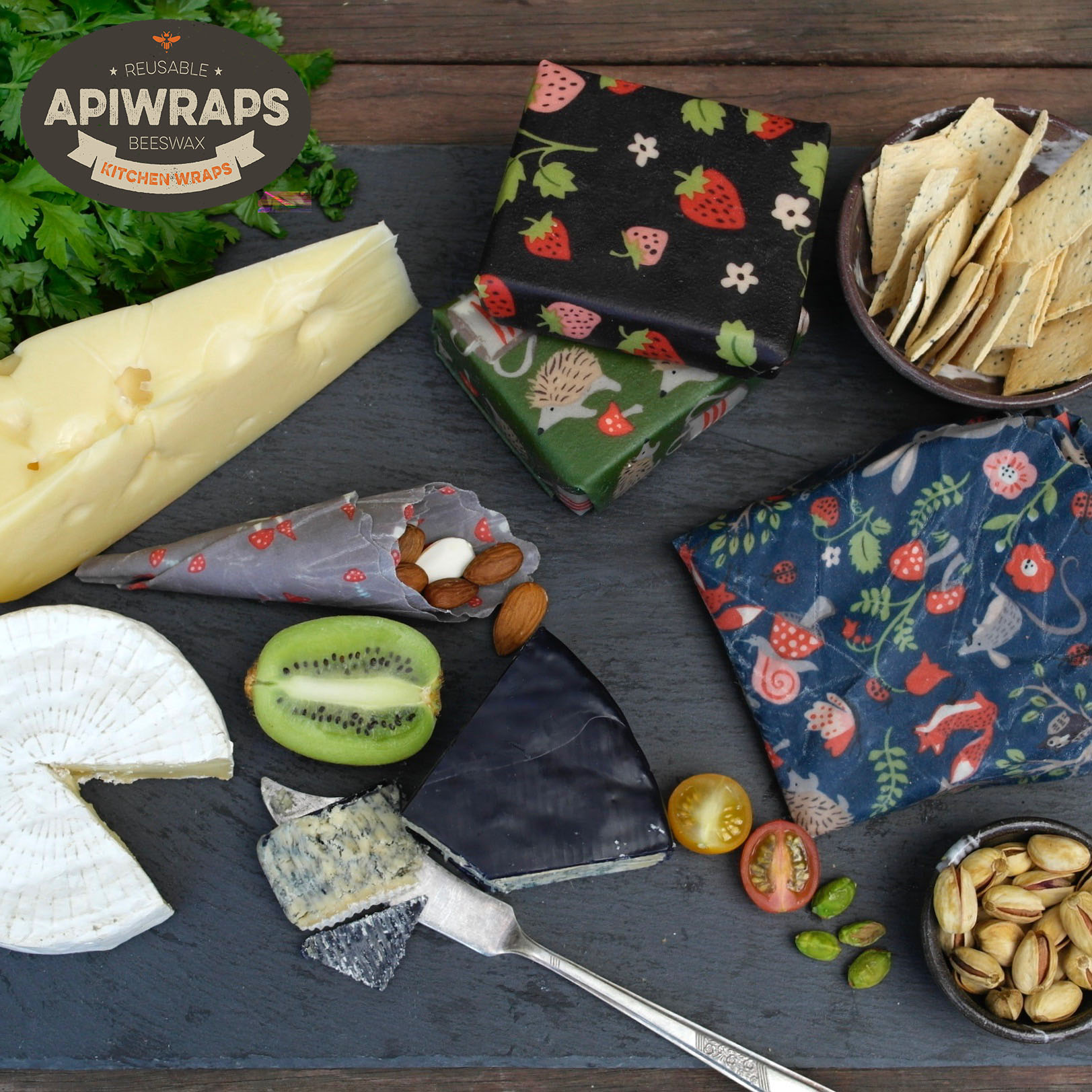 Beeswax Cheese Wraps Cheese Lovers Pack The Red Cow