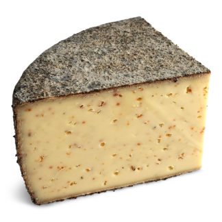 Rolf Beeler selected Hagebuttenkäse from the Swiss Toggenburg