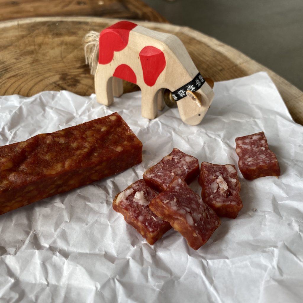 Gendarmes (Landjäger) Swiss Cured Sausages The Red Cow