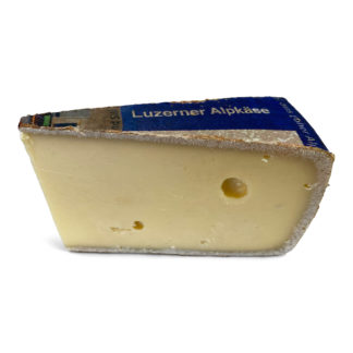 Luzerner Alpkäse made from high altitude unpasteurised raw milk from Switzerland